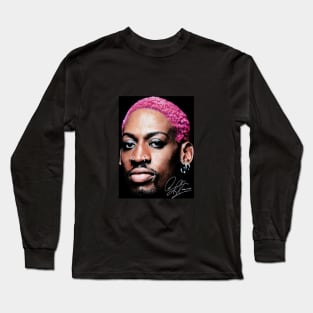 DENNIS RODMAN / THE PINK WORM Long Sleeve T-Shirt